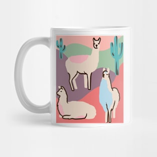 Llama Life: Desert Edition Mug